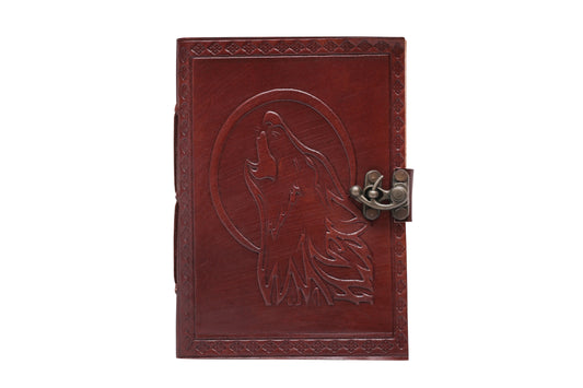 Crafted Wonders Vintage Leather Diary Journal Notebook