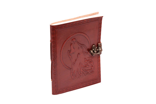 Crafted Wonders Vintage Leather Diary Journal Notebook