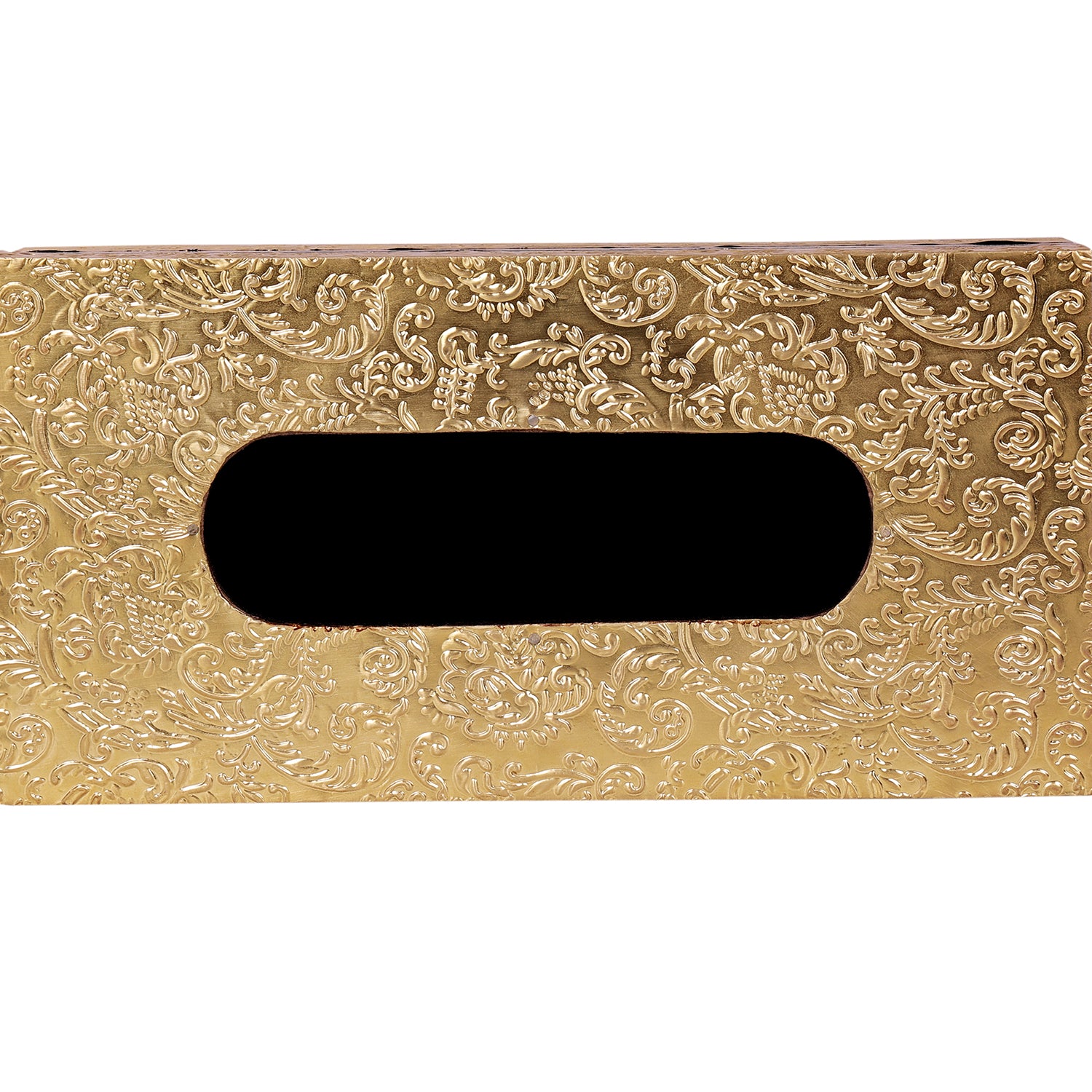 Tissue Box Holder ( Brass )